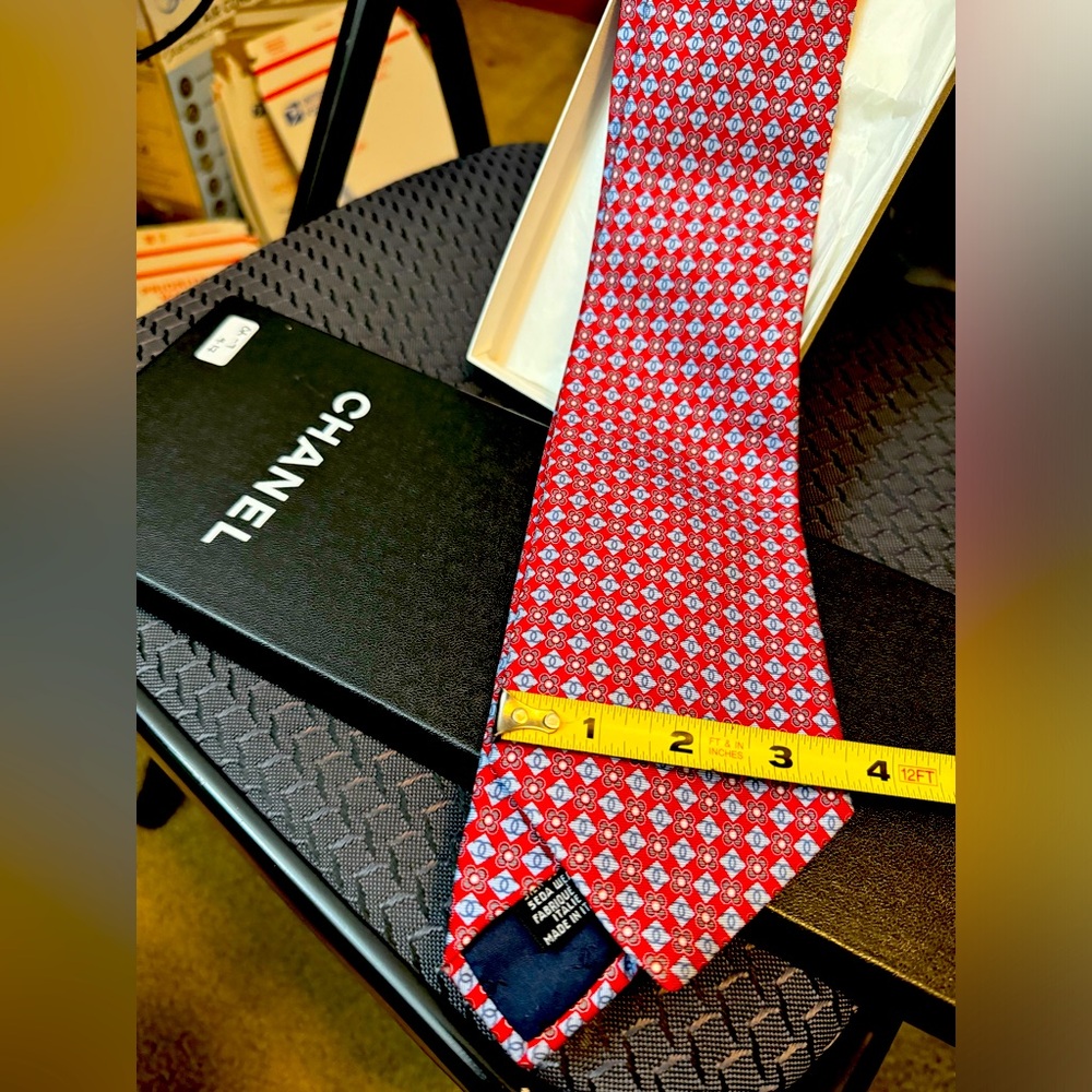 Chanel Mens Tie